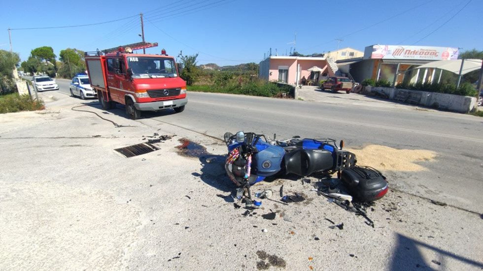 Νεκρός ο 57χρονος μοτοσυκλετιστής του τροχαίου στα Λουρδάτα