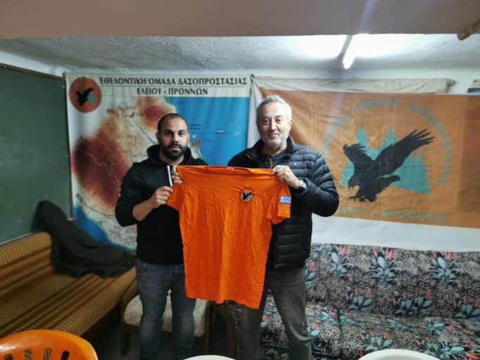 Ανδρέας Κωνσταντάτος: Και επίσημα εθελοντής πυροσβέστης στην “Εθελοντική Ομάδα Ελειού-Πρόννων” [εικόνες]
