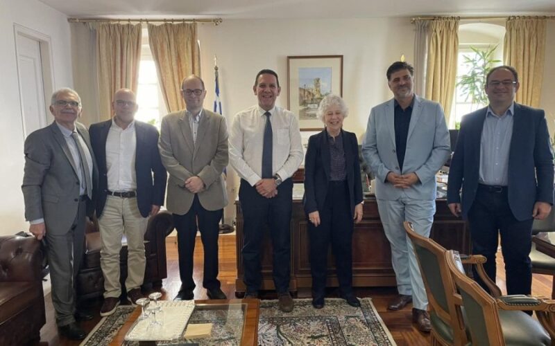 Kλιμάκιο από την Αμερική στο Ιόνιο Πανεπιστήμιο -Πεταιτέρω ανάπτυξη με πανεπιστήμια των ΗΠΑ [εικόνα]