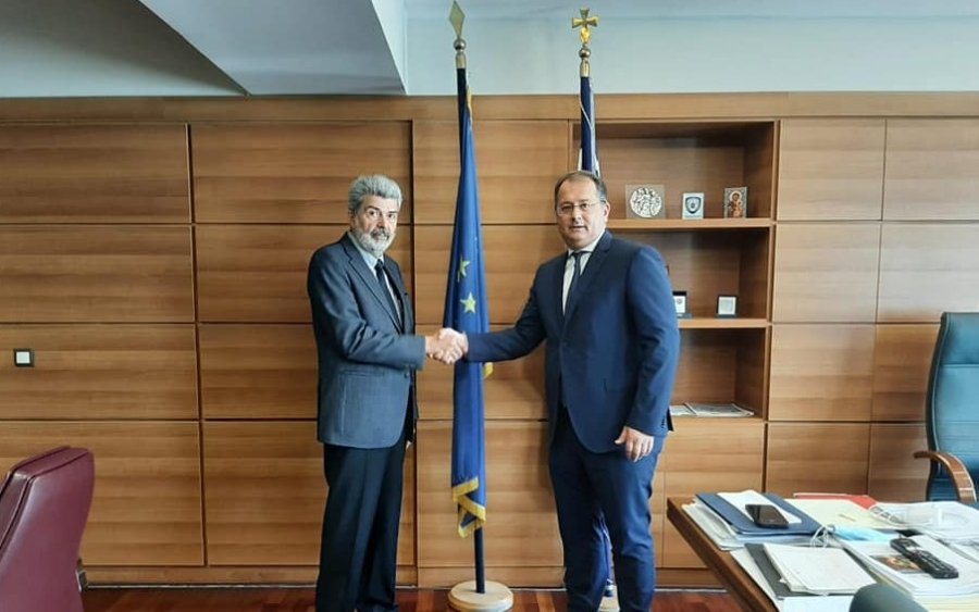 Ο καθηγητής Ναπολέων Μαραβεγιας συνεχίζει τις επαφές του με Υπουργούς για τα θέματα της Κεφαλονιάς [εικόνες]