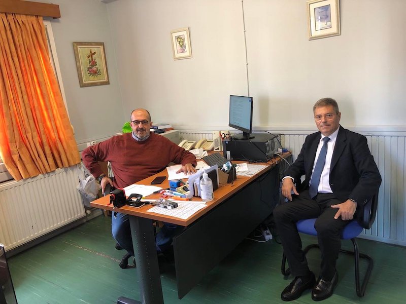 Παναγής Καππάτος: Συνάντηση με τον νέο διευθυντή Δευτεροβάθμιας Εκπαίδευσης Κεφαλονιάς και Ιθάκης