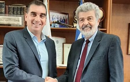 Συνάντηση Ν. Μαραβέγια με Γ. Κωνσταντάτο