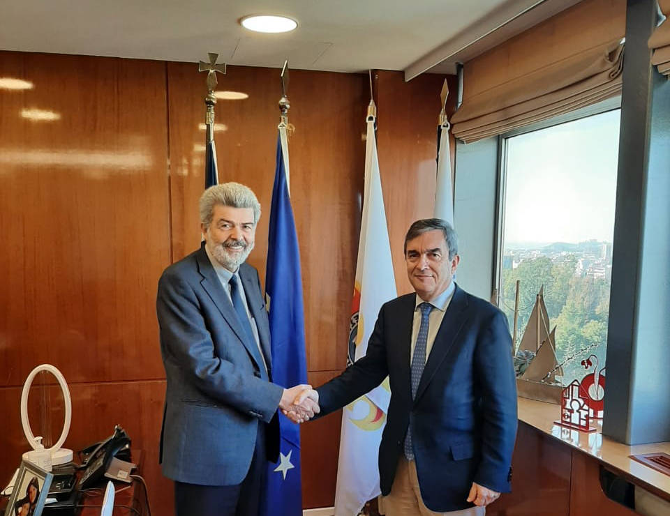 Συνάντηση Ναπολέοντα με τον υφυπουργό Λευτέρη Οικονόμου