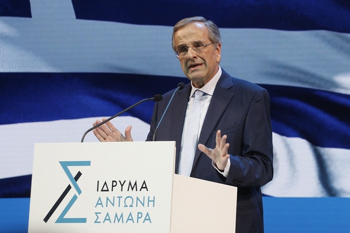 Αντ. Σαμαράς: Η παράταξη της ΝΔ οφείλει να δώσει τη μάχη των ιδεών ενωμένη