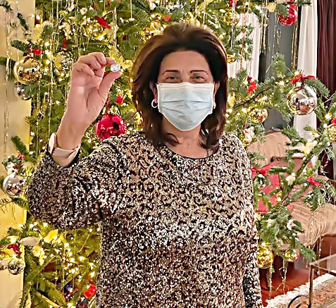 Χριστούγεννα με κορονοϊό πέρασε η περιφερειάρχης Ροδή Κράτσα