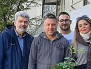 Εθελοντική δράση της τοπικής Ν.Δ. (ΔΕΕΠ) με Σπ. Τραυλό και Ν. Μαραβέγια