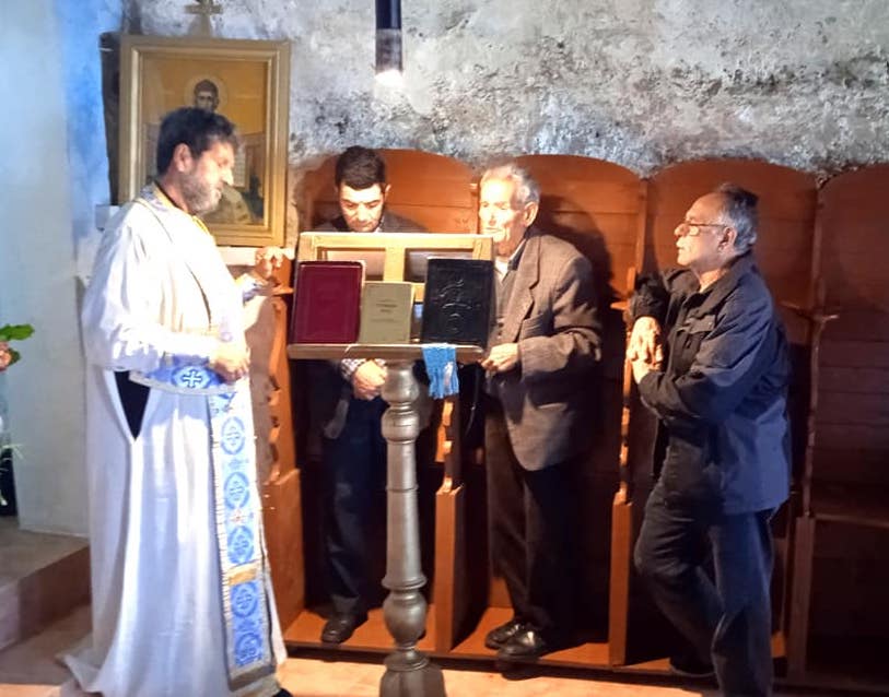 Έτσι γιορτάστηκε ο Άγιος Σπυρίδωνας στον ιερό βράχο των Κουρουκλάτων [εικόνες]