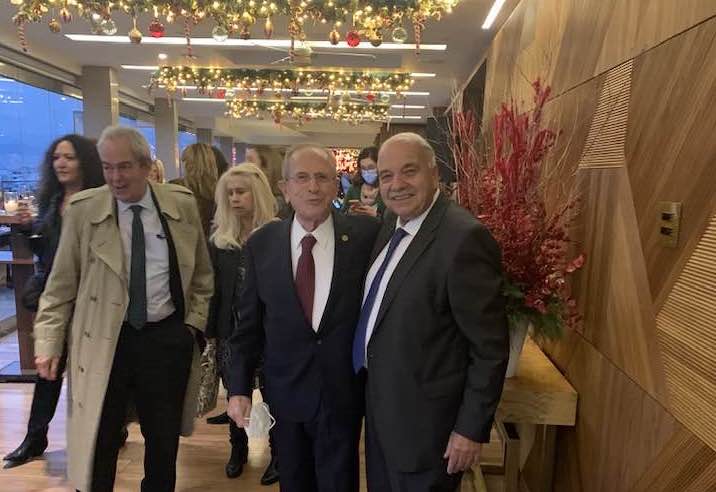 Στην εορταστική εκδήλωση του ξενοδοχείου Φωκά στην Αθήνα ο Σπύρος Γαλιατσάτος [εικόνες]