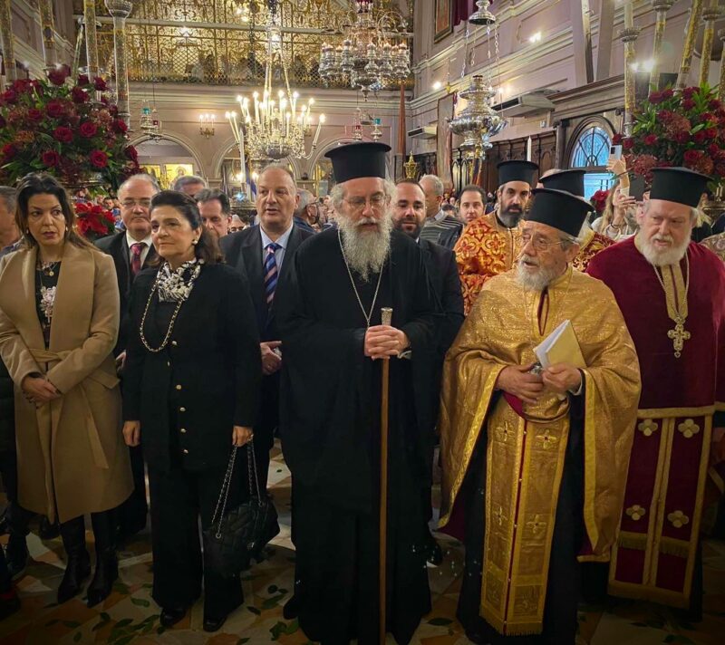 Στις εορταστικές εκδηλώσεις του Αγ. Σπυρίδωνα στην Κέρκυρα η Ρόδη Κράτσα -Τσαγκαροπούλου