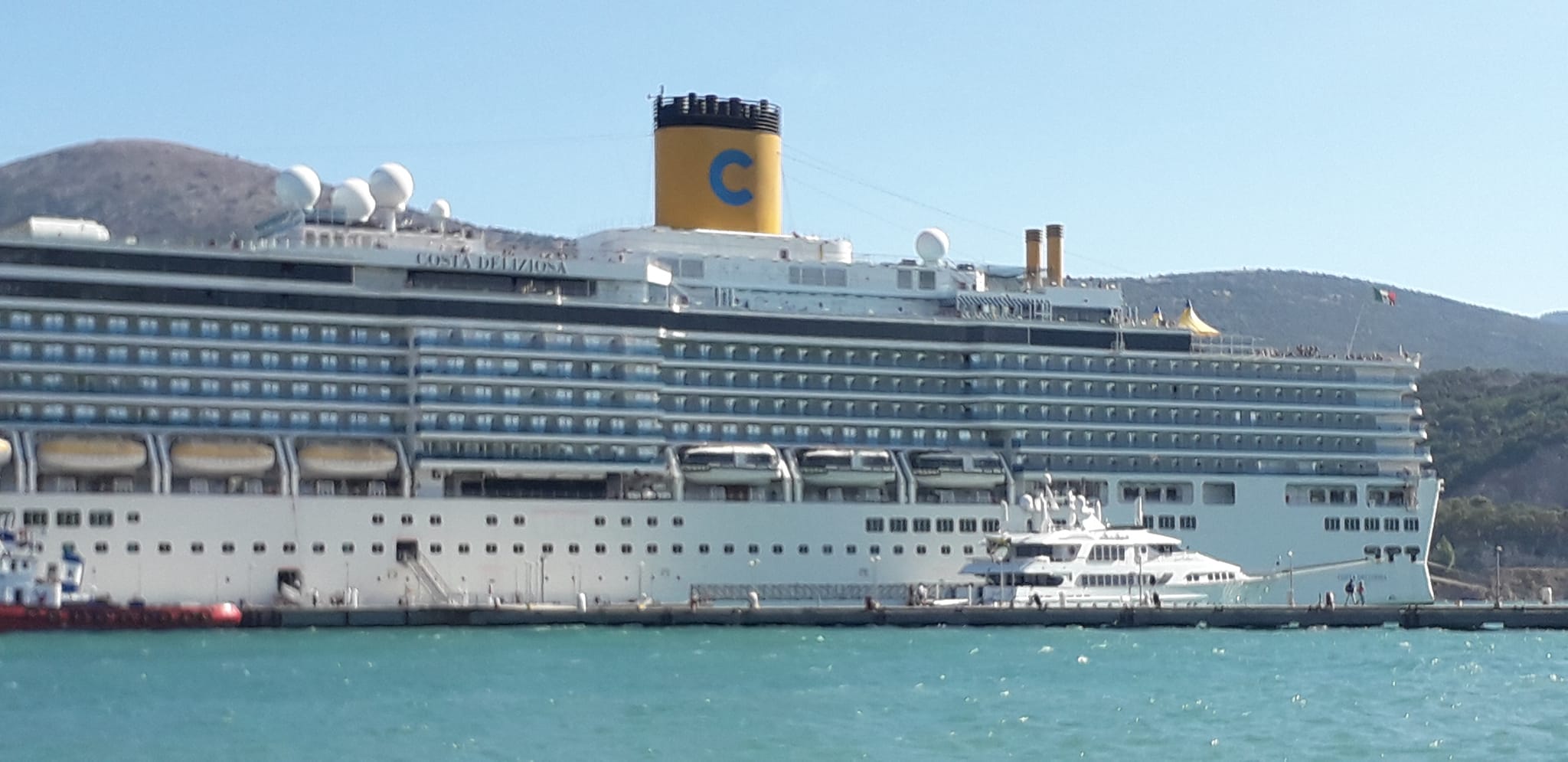 Το Costa Deliziosa εκτάκτως στο Αργοστόλι-Χριστουγεννιάτικο δώρο από την Costa