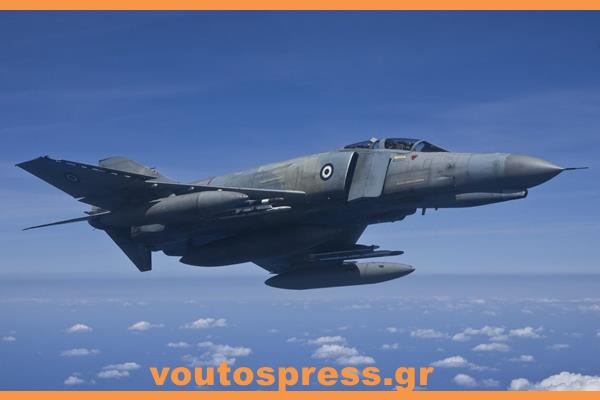 Έπεσε F 4 Phantom της Πολεμικής Αεροπορίας, νότια της Ανδραβίδας – Αγνοούνται οι χειριστές