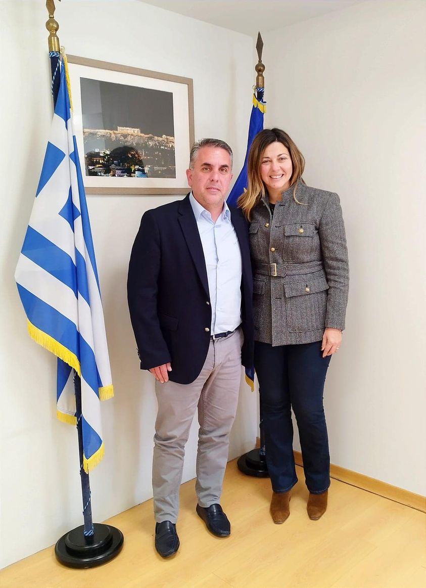 Στο υπουργείο Τουρισμού ο Στανίτσας -Συνάντηση με Ζαχαράκη [εικόνα]