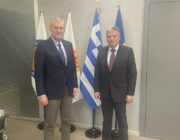 Συνάντηση με τον Υφυπουργό Κλιματικής Κρίσης και Πολιτικής Προστασίας κ
