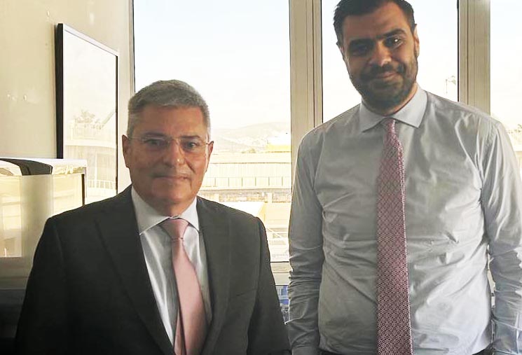 Συνάντηση Παναγή Καππάτου με τον Παύλο Μαρινάκη