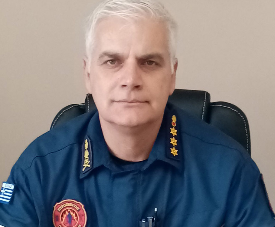 Ανέλαβε ο νέος Διοικητής της Πυροσβεστικής στο Νομό μας Χρήστος Ζουναλής