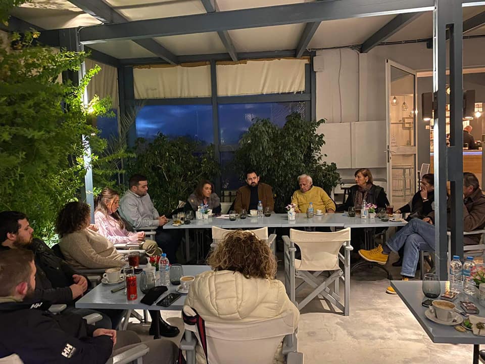 Μπαράζ περιοδειών για το τοπικό ΠΑΣΟΚ  Πρώτη στάση η Έρυσσος [εικόνες]