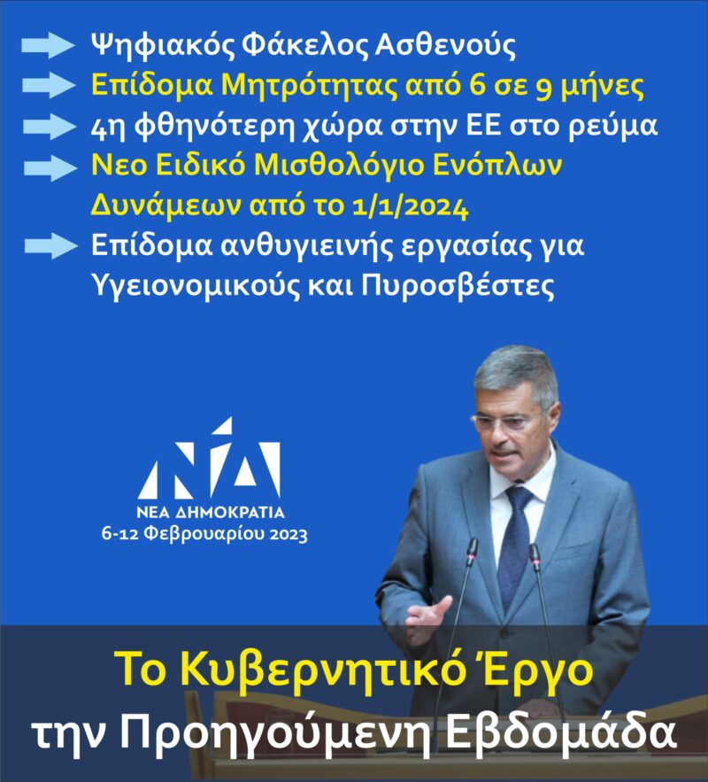 Παναγής Καππάτος: Σημαντικές ειδήσεις από την προηγούμενη εβδομάδα