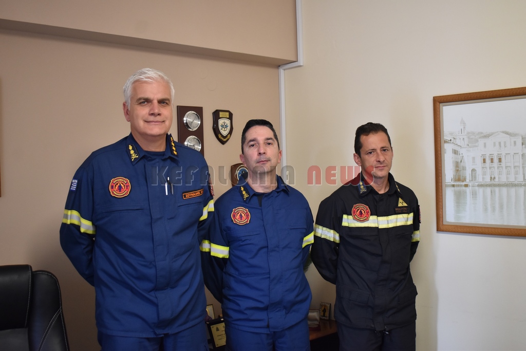 Μια πρώτη γνωριμία με τον νέο διοικητή της Πυροσβεστικής