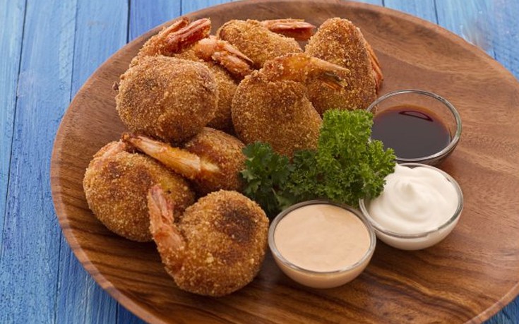 Νόστιμες γαριδοκροκέτες  Λαχταριστό ορεκτικό με απλά και εύκολα υλικά