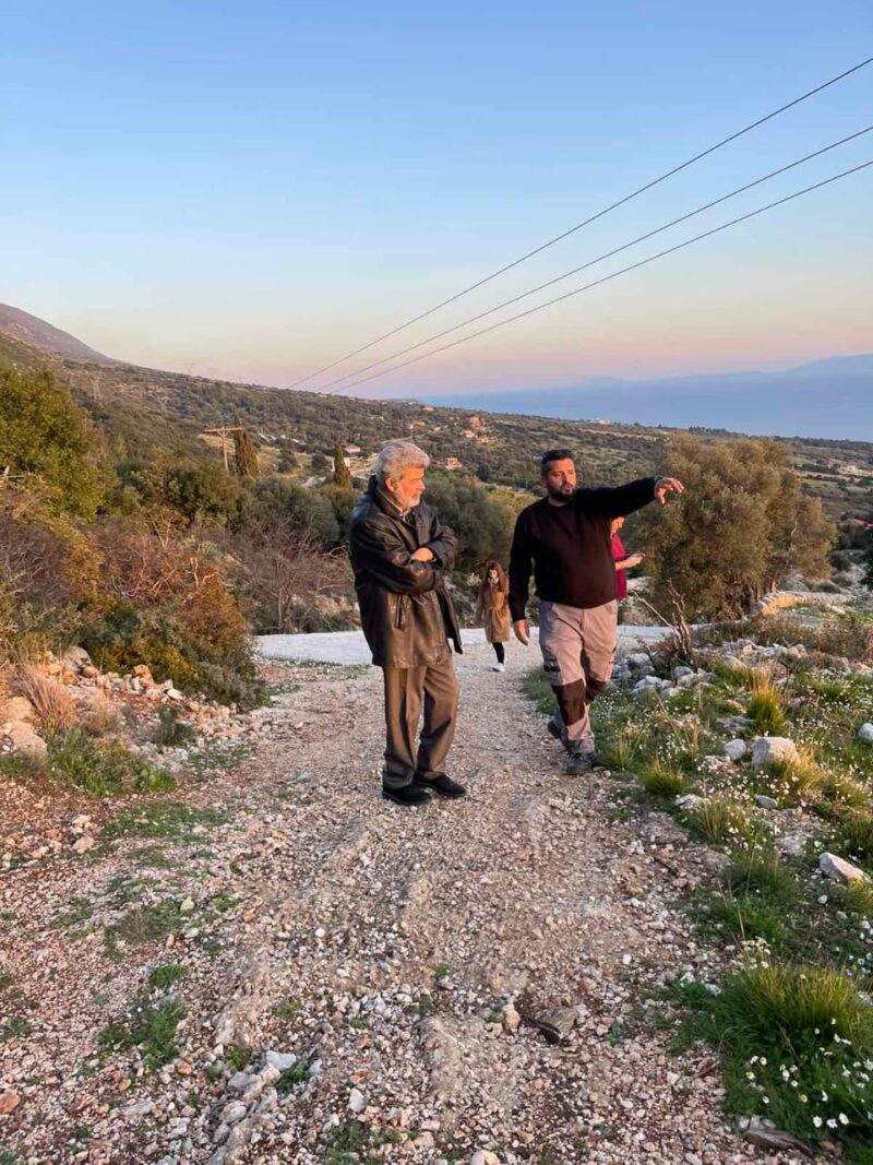 Ο Ναπολέων Μαραβέγιας στα Σιμωτάτα για τα προβλήματα της περιοχής  Με ποιους συνομίλησε [εικόνες]