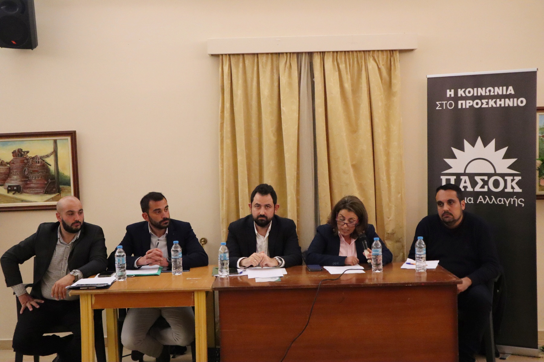 Οι υποψήφιοι βουλευτές ΠΑΣΟΚ ΚΙΝΑΛ στη Σκάλα