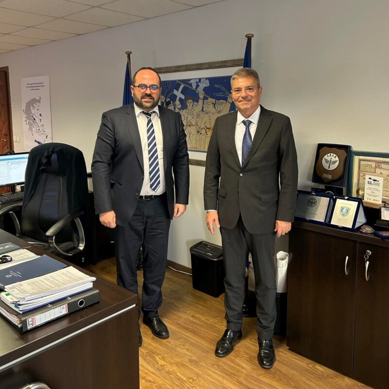 Συνάντηση Καππάτου  Πλακιωτάκη: Υπεγράφη η ίδρυση Λιμενικού Σταθμού στο Ληξούρι [εικόνες]