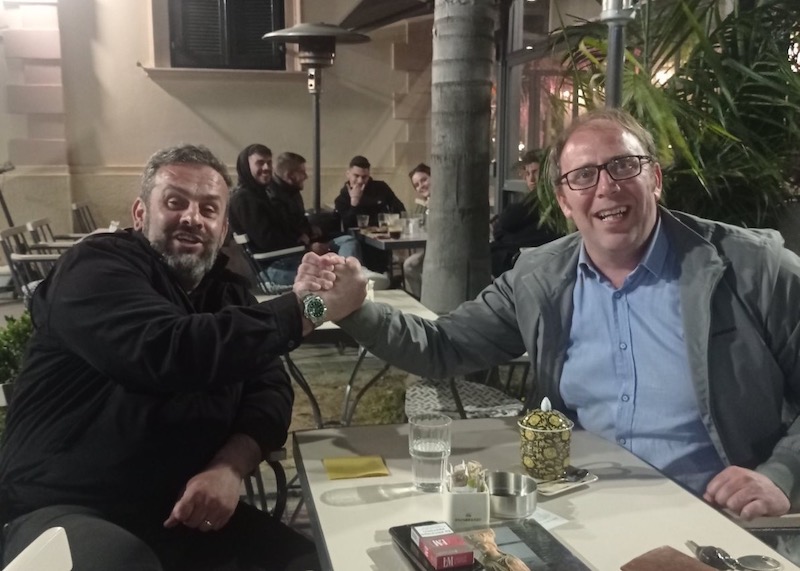 Με τον Ανουσάκη και ο δύτης Παναγής Χριστοφοράτος