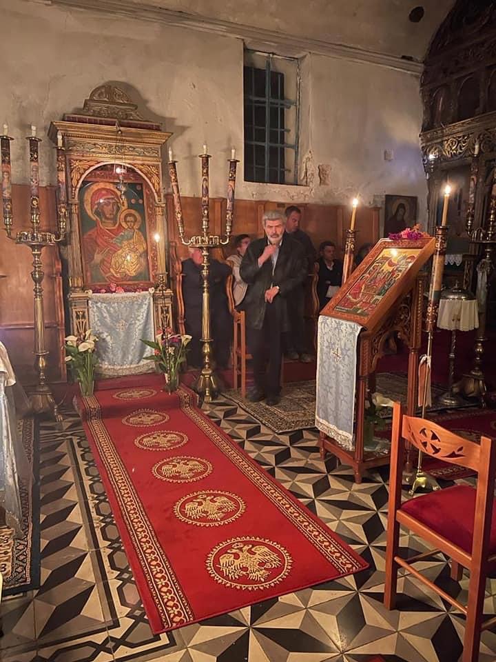 Ο Ναπολέων Μαραβεγιας στο Ιστορικό Μοναστήρι της Άτρου  Κατάνυξη και περισυλλογή [εικονες]