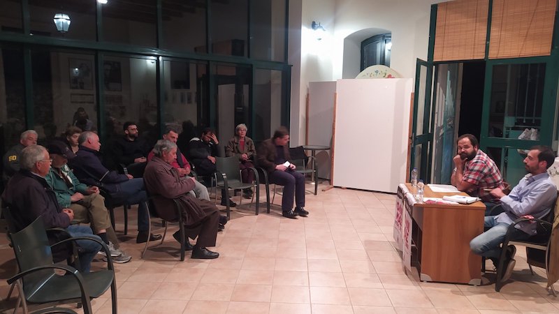 Πολιτική εκδήλωση του ΚΚΕ στα Φαρακλάτα [εικόνες]