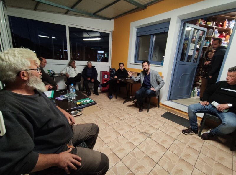 Σε χωριά της Παλικής οι υποψήφιοι βουλευτές του ΠΑΣΟΚ