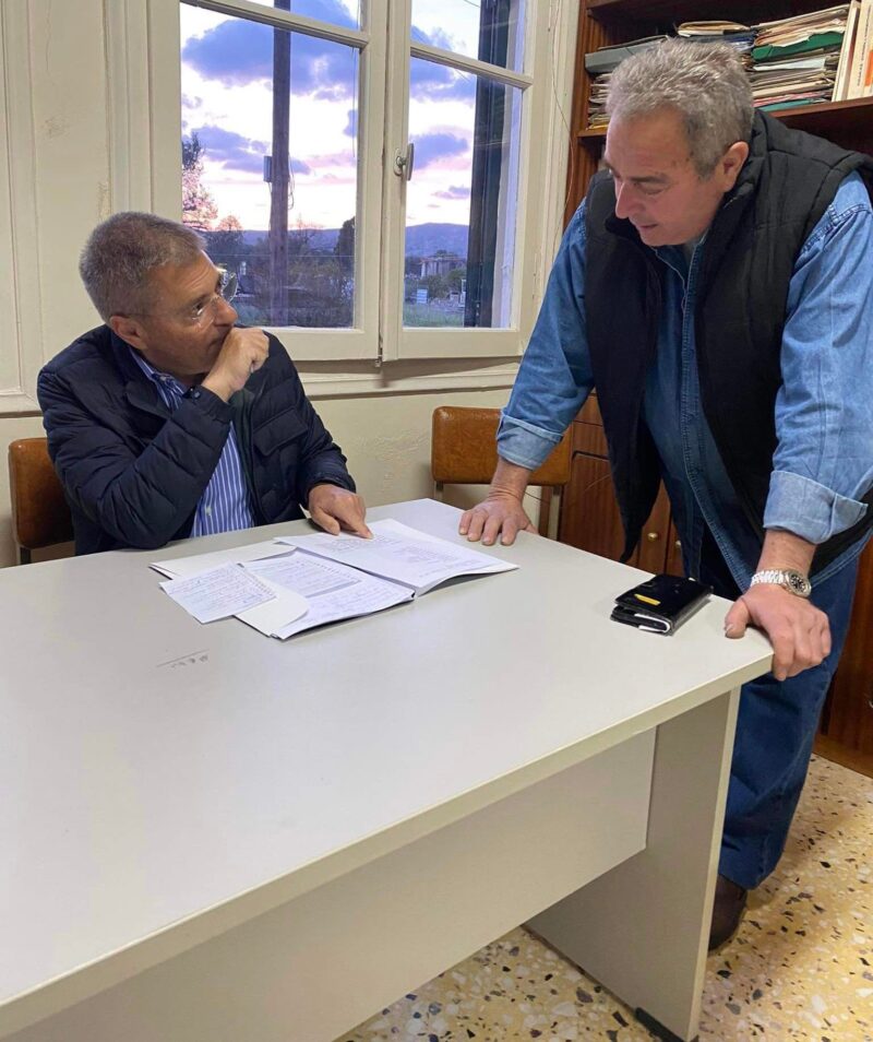 Σε Μαντζαβινάτα και Κατωγή ξανά ο Παναγής Καππάτος [εικόνες]