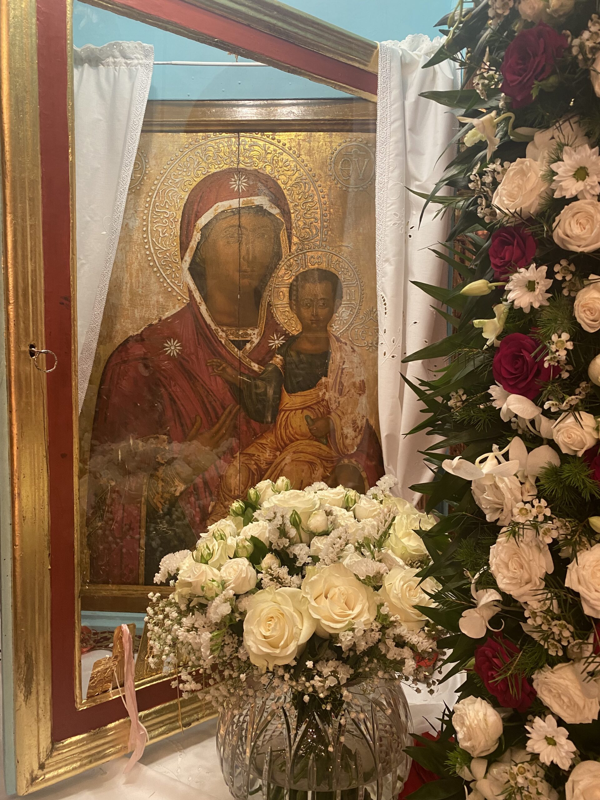 Τα Κουρουκλάτα γιόρτασαν την Παναγία την Σμπάρου, προστάτιδα του Χωριού