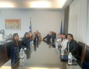 Υποδοχή στο Δήμο ομάδας μεταπτυχιακών φοιτητών του Λονδίνου