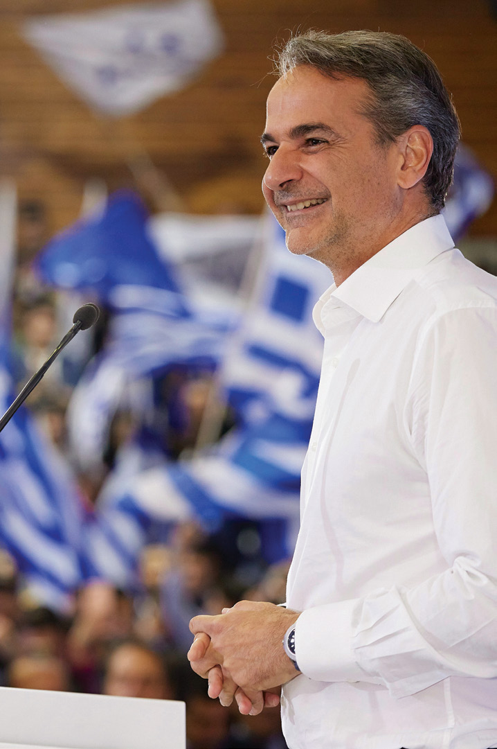 Κυριάκος Μητσοτάκης: Ο Πρωθυπουργός της Ελλάδος και Πρόεδρος της Νέας Δημοκρατίας παρουσιάζει τις δεσμεύσεις του για την επόμενη τετραετία