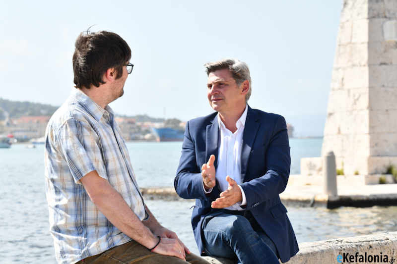 Νικόλας Φαραντούρης: “Στην Κεφαλονιά και Ιθάκη αξίζει το καλύτερο