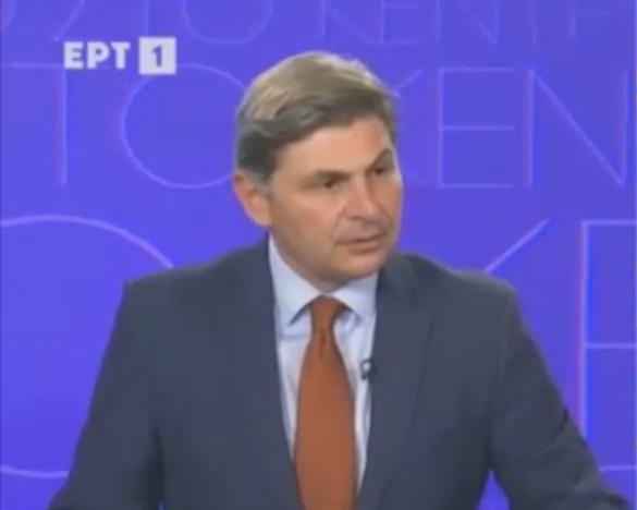 Ο Νικόλας Φαραντούρης στο Πολιτικό Debate της ΕΡΤ