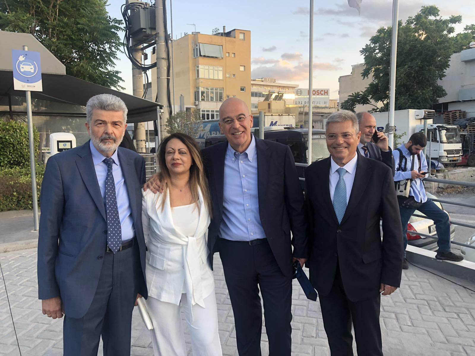 Παναγή Καππάτος από τα κεντρικά της ΝΔ: Είμαστε ενωμένοι και αποφασισμένοι να δώσουμε τον αγώνα [εικόνες]