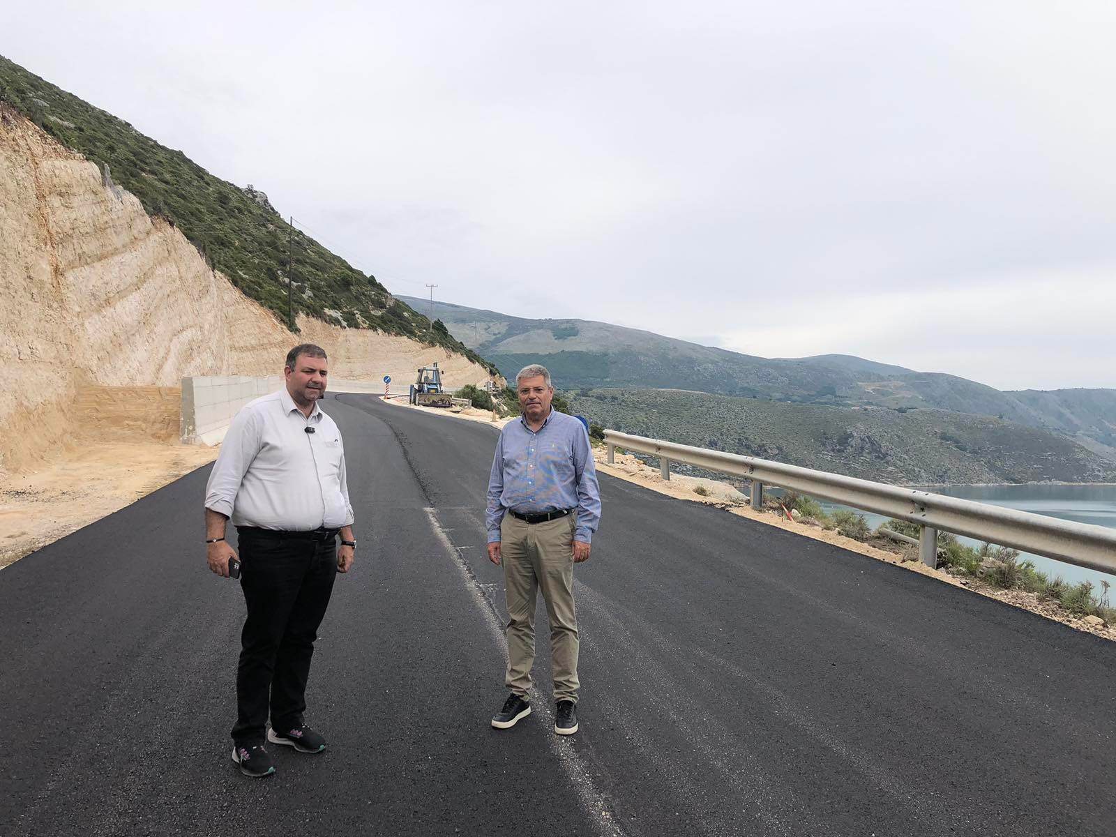 Παναγής Καππάτος: Ένα μεγάλο έργο οδοποιίας ολοκληρώνεται στην Παλική [εικόνες]