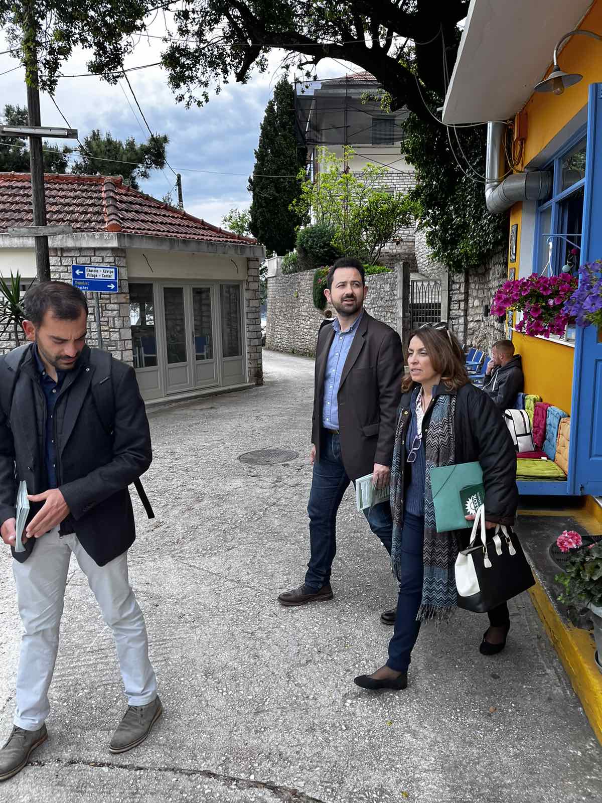 Περιοδεία υποψήφιων βουλευτών ΠΑΣΟΚ στην Ιθάκη