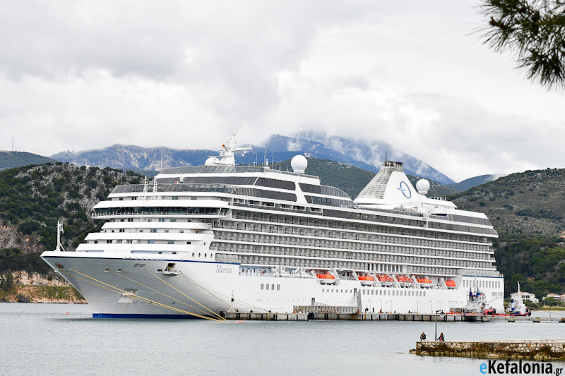 Στο Αργοστόλι το κρουαζιερόπλοιο «Oceania Marina»