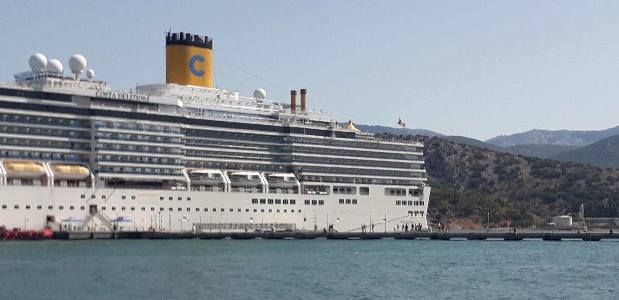Άλλες δύο έκτακτες αφίξεις για το Costa Deliziosa στο Αργοστόλι