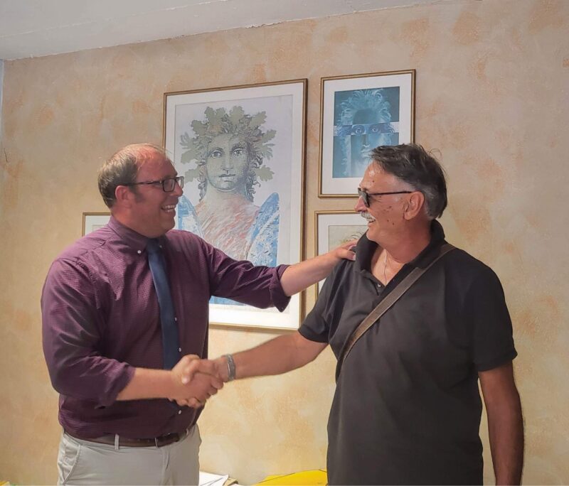 Με τον Ανουσάκη και ο Παναγής Βασιλάτος