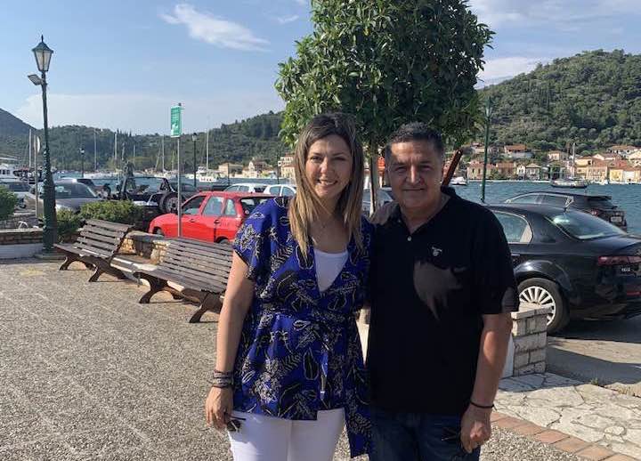 Θανάσης Λιβιτσάνης: Με χαρά υποδεχτήκαμε, την φίλη της Ιθάκης, Σοφία Ζαχαράκη [εικόνες]