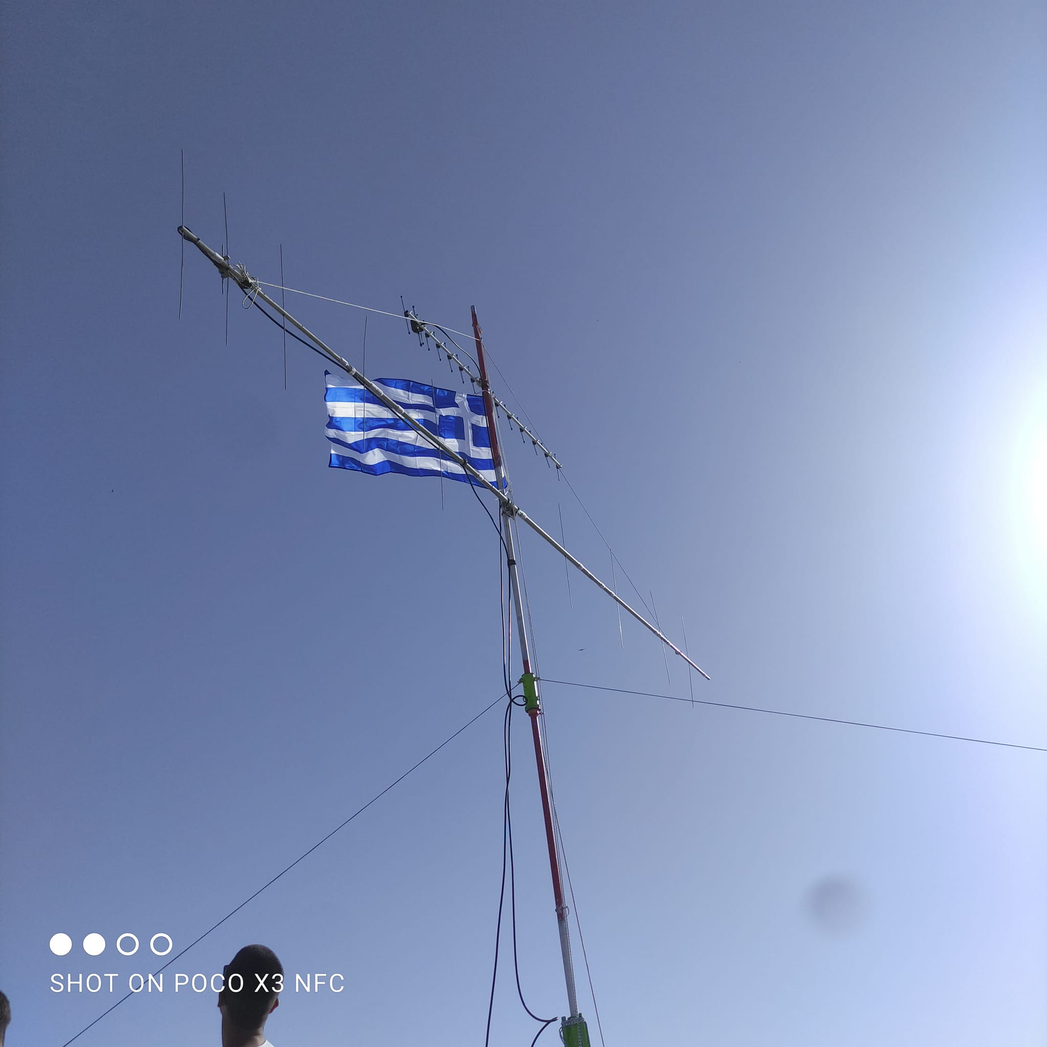 Οι Ραδιοερασιτέχνες στον Αίνο για την Συμμετοχή τους στο Poseidon Event 2023