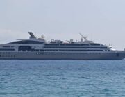 Πρώτη ιστορική άφιξη κρουαζιερόπλοιου στον Πόρο Κεφαλονιάς!