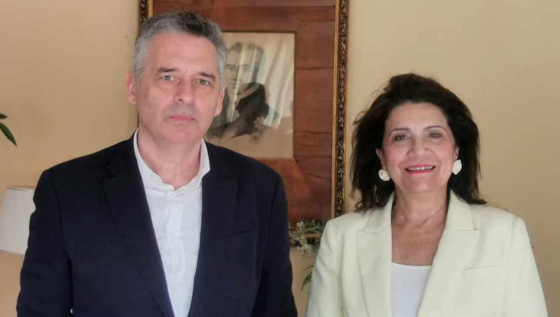 Συνάντηση Δημήτρη Κατσαρού με Ρόδη Κράτσα