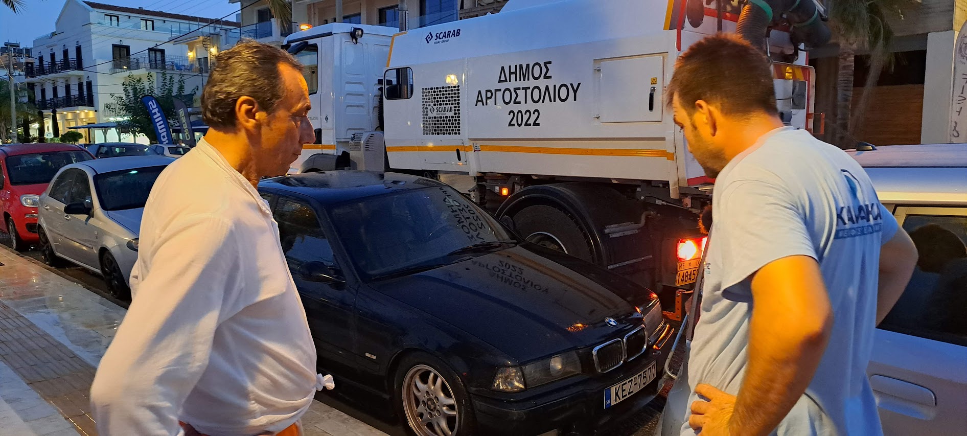 Αποκατάσταση και στην πόλη του Αργοστολίου