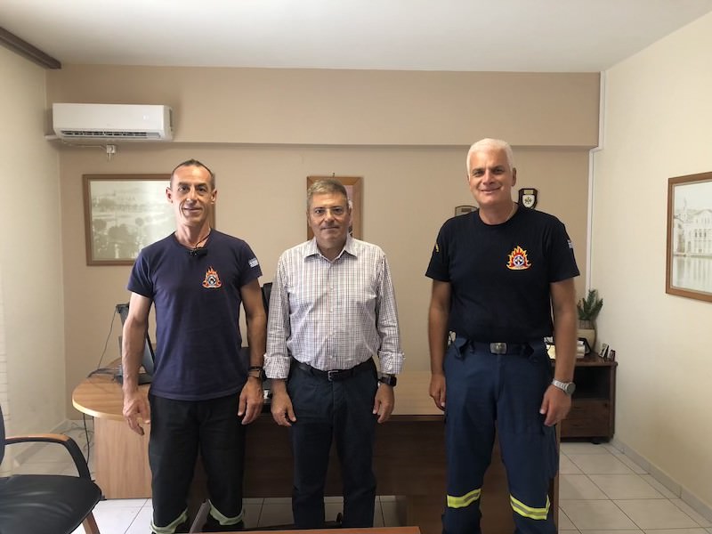 Επίσκεψη στην Πυροσβεστική Υπηρεσία Αργοστολίου