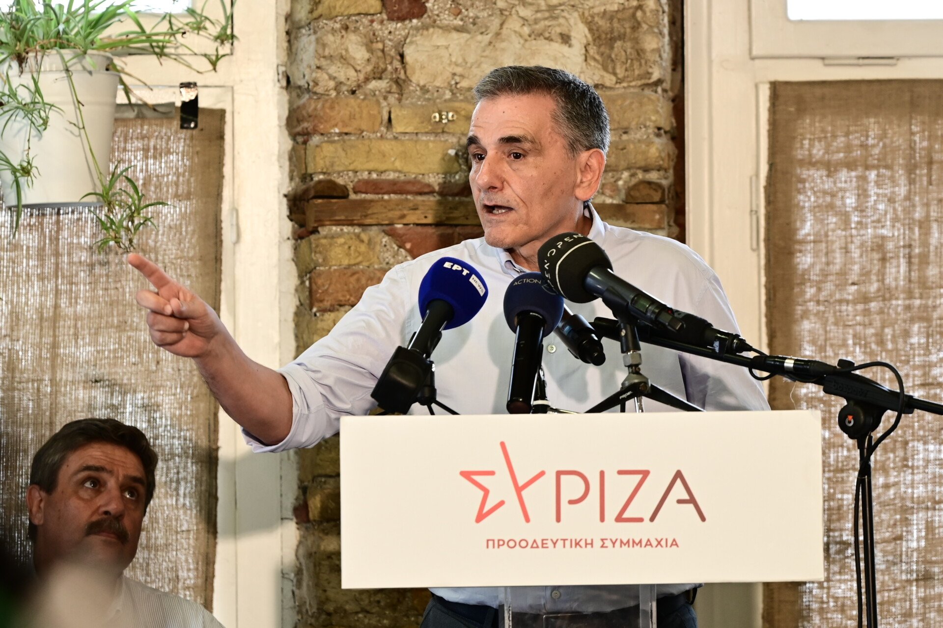 Επίσκεψη του Ευκλείδη Τσακαλώτου στην Κεφαλονιά
