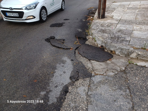 Λίγα λεπτά βροχής ήταν αρκετά!